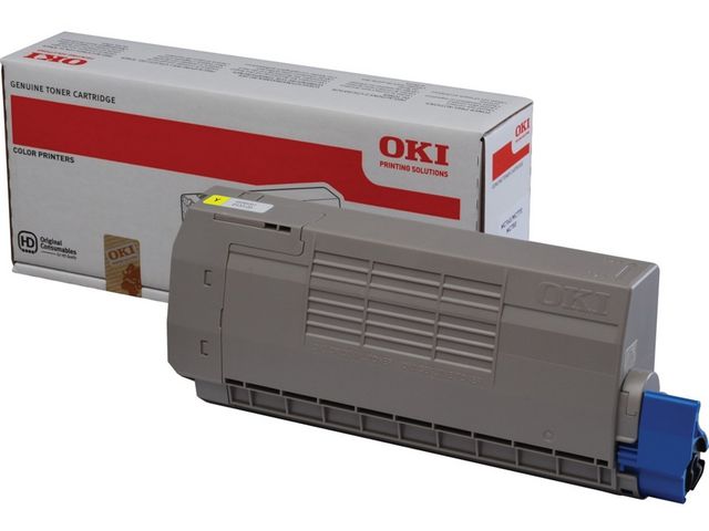 OKI Toner 45396301 gul, st