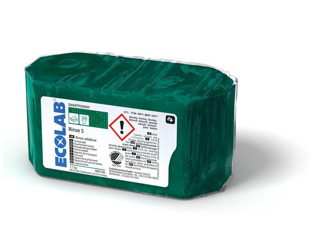 Ecolab Torkmedel Apex Rinse 1,1kg, burk 1 kg
