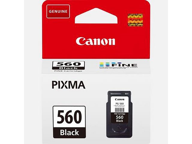 Canon Bläckpatron CRG PG-560 Svart, st
