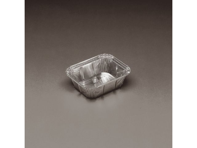 Matbehållare i aluminiumfolie, 450 ml, 141 x 116 mm, fp om 1000 st
