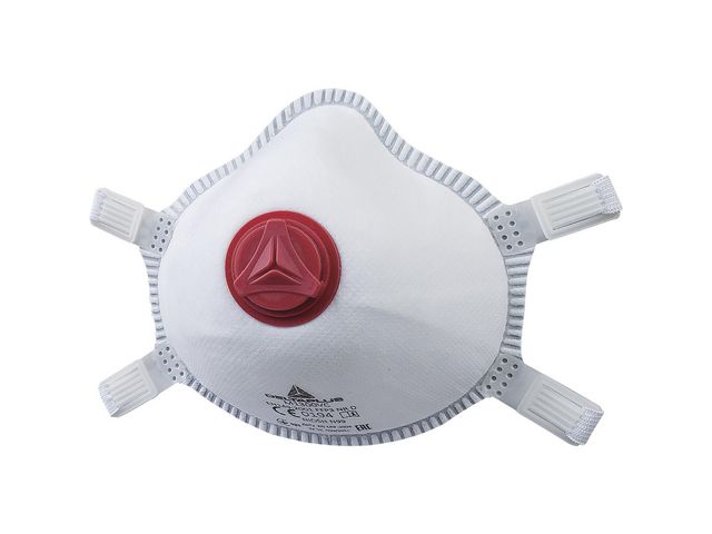 DELTA PLUS Andningsskydd FFP3 M1300V, fp om 5 st