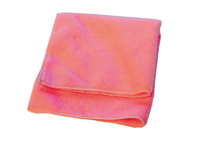 MAX Mikrofiberduk 32x32cm röd, st