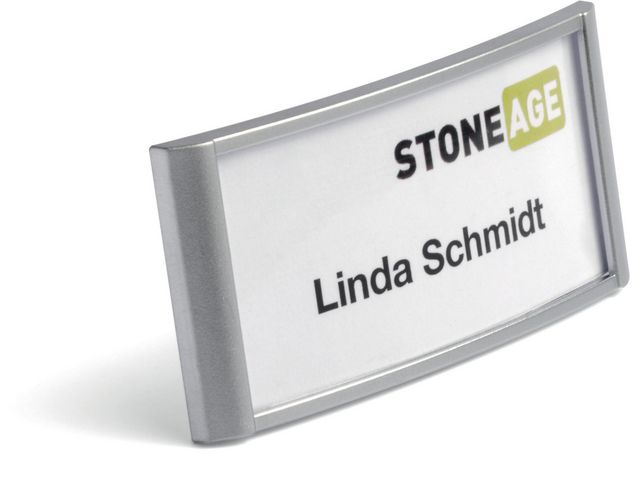 Durable Namnskylt magnet 74x34mm, fp om 10 st