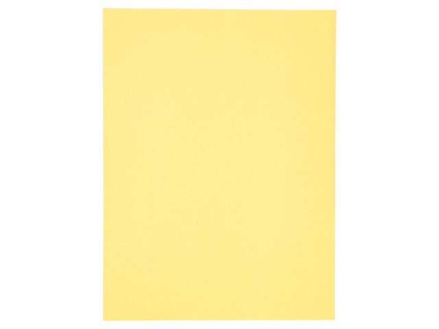 Lyreco Mapp 1-klaff 250g A4 gul, fp om 100 st
