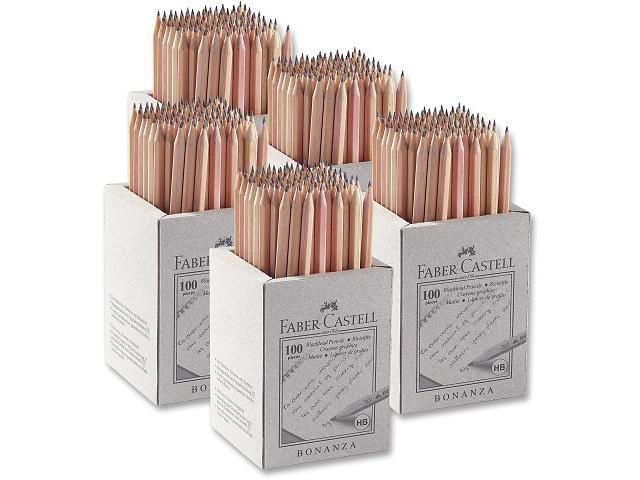 Storpack blyertsp. FABER opolerad 500/FP, fp om 500 st