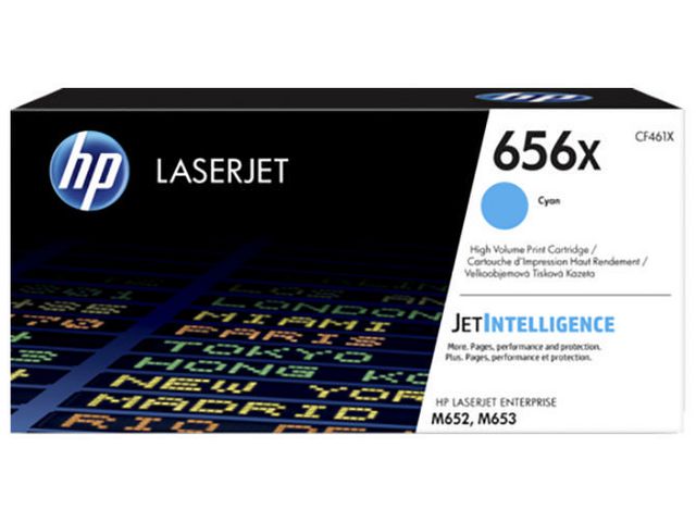 HP Toner CF461X 656X 22K Cyan, st