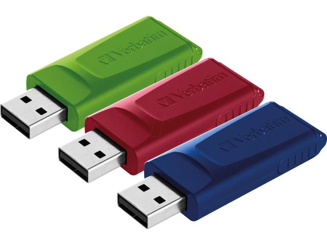 Verbatim USB-Minne USB 2.0 16GB 3/FP, st