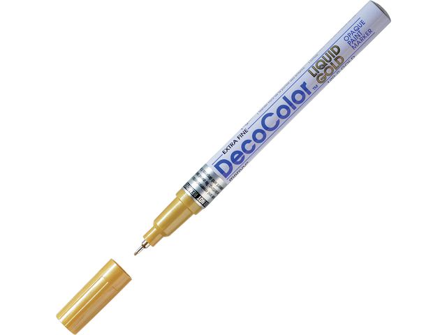 Marvy Märkpenna DecoColor® kulspets, guld, st
