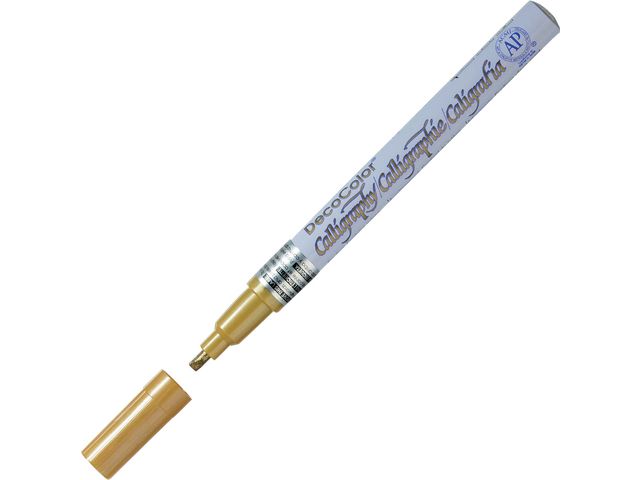 Marvy Märkpenna DecoColor® kulspets, guld, st