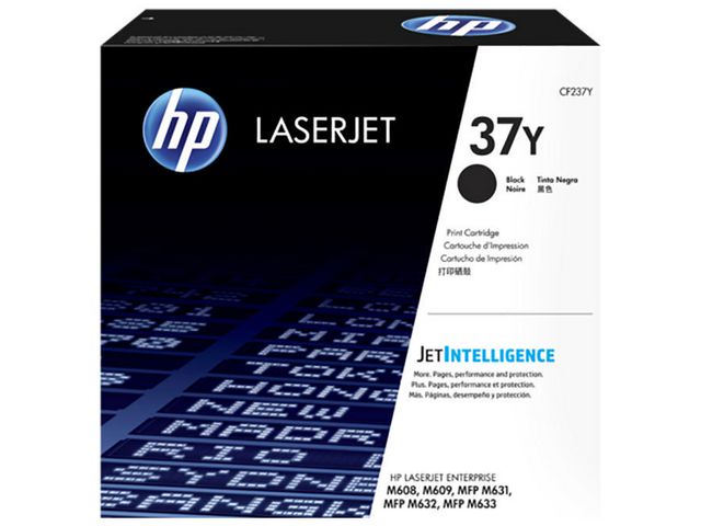 HP Toner CF237Y 37Y 41K Svart, st