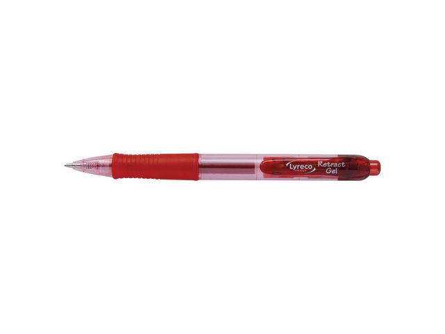 Lyreco PREMIUM Gelpenna RT 0,7mm röd, st