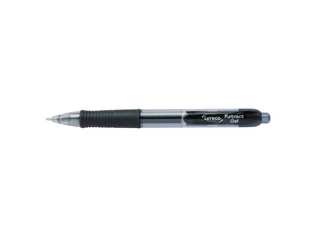 Lyreco PREMIUM Gelpenna RT 0,7mm svart, st