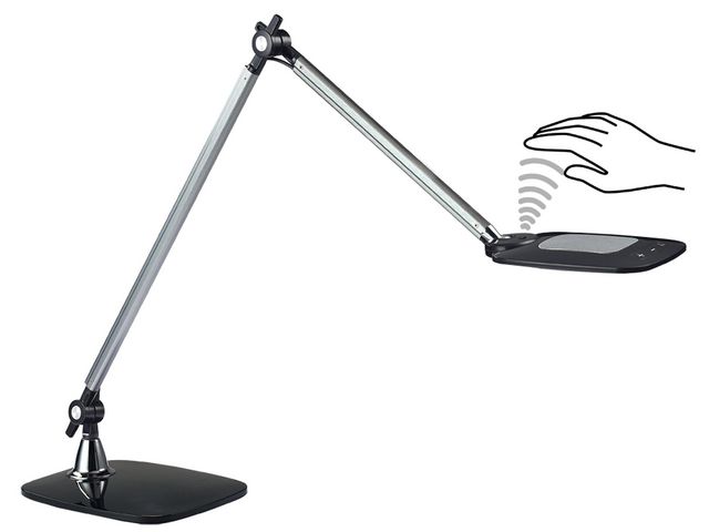 Bordslampa Aluminor Duke LED svart, krt. om 4 st