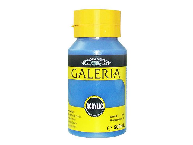 Akrylfärg Galeria 500ml koboltblå, st
