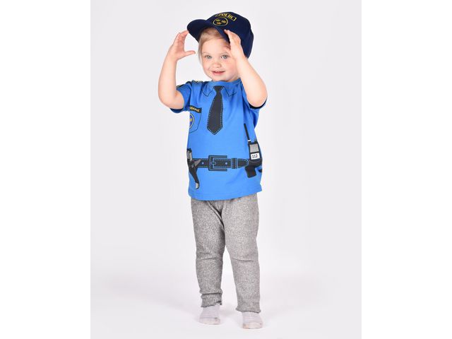 Maskeraddräk Polis 4-6år, fp om 2 st