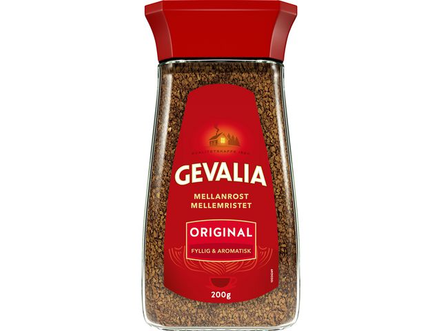 GEVALIA Kaffe snabbkaffe burk 200g, fp om 200 g