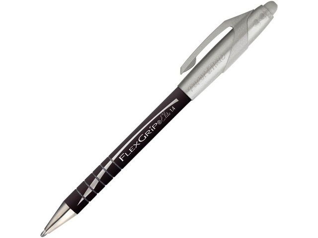Paper Mate Kulpenna, Flexgrip® Elite, svart, 1,4 mm, st