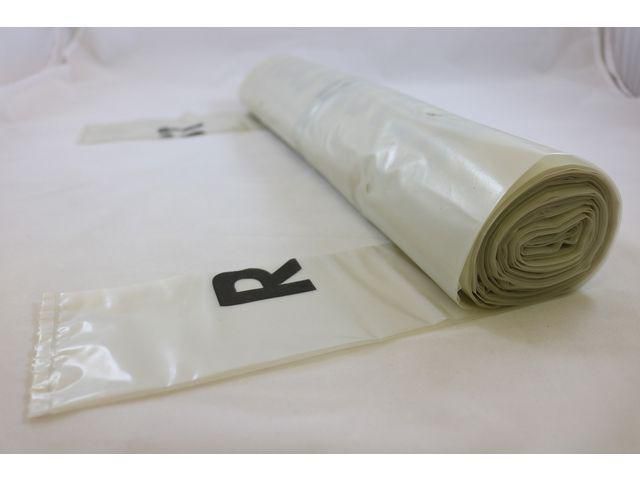 Plastsäck knyt LD 240L 50my returp 10/RL, rulle om 10 st
