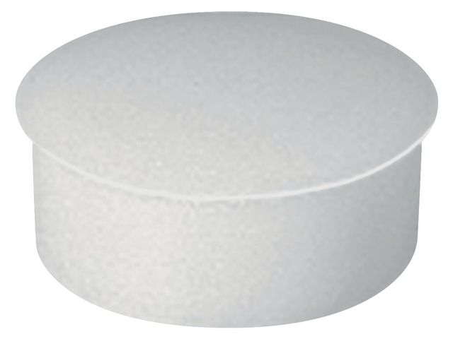 Lyreco Magnetknappar 22mm vit, fp om 10 st