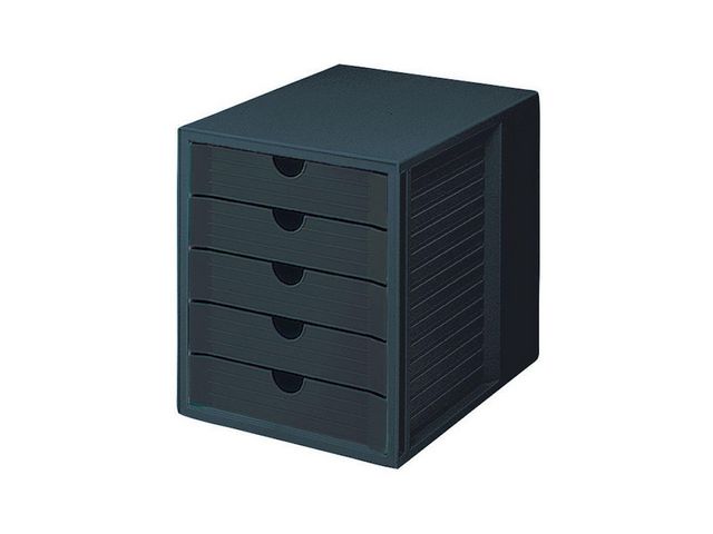 Han Blankettbox  5 lådor recy svart, st