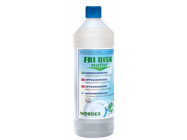 NORDEX Handdiskmedel Fri Disk Natur oparfymerad 1L, st