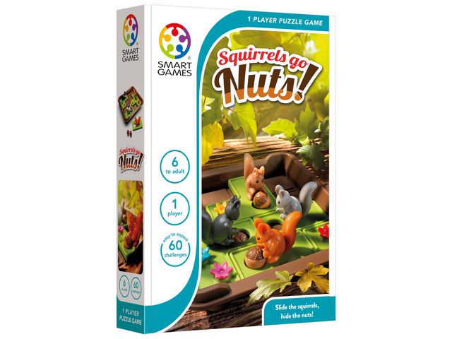 SMART GAMES® Spel Squirrels Go Nuts, st