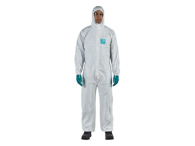 Ansell Skyddsoverall Alphatec 2000 vit 62/64XXL, st