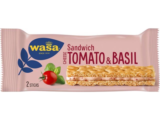Knäckebröd Tomat och Basilika 40g, st