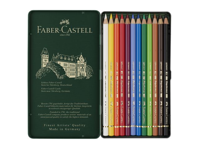 Faber-Castell Färgpenna Polychroms, fp om 12 st