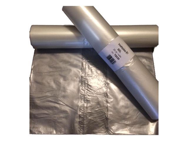 Plastäck LD 30 my transparent 50L, rulle om 25 st