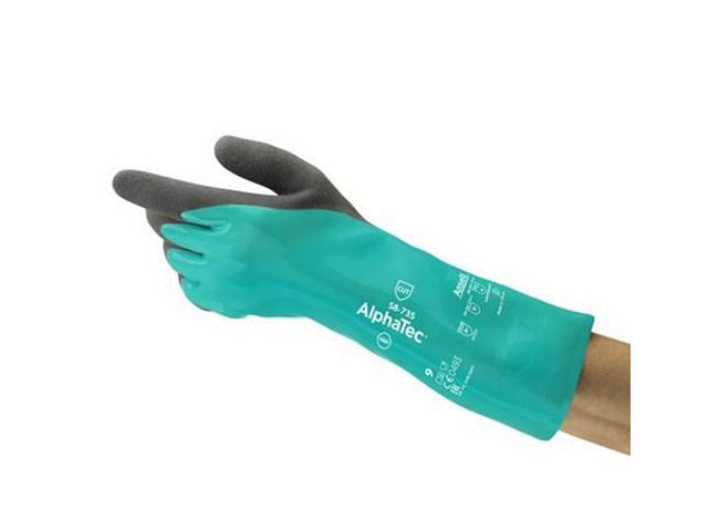 Ansell Kemikaliehandske AlphaTec 58-735 7, par 2 st
