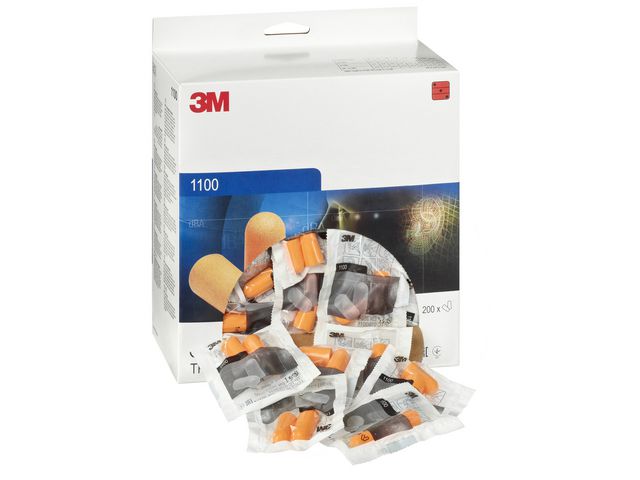 3M™ Öronproppar 1100, fp om 200 st