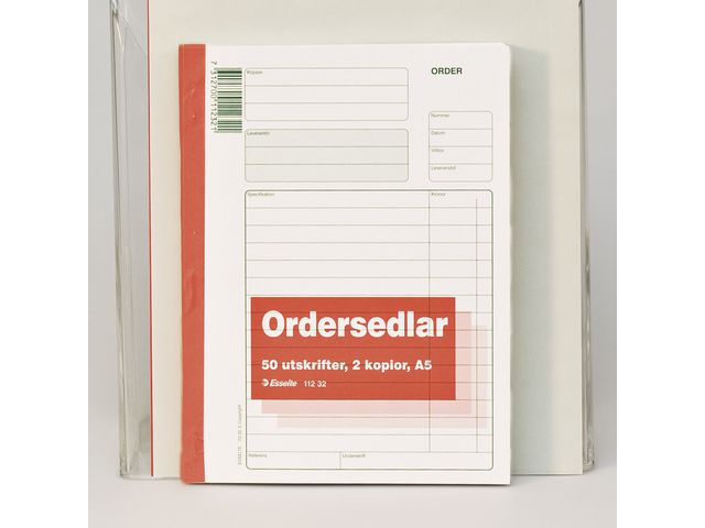 Esselte Blankett Ordersedlar A5 3x50 blad, st