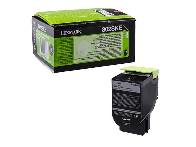 Lexmark Toner 80C2SKE svart, st