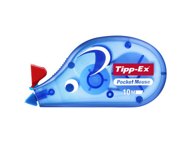 Tipp-Ex Korrigeringsroller Pocket Mouse, 4,2 mm x 10 m, st