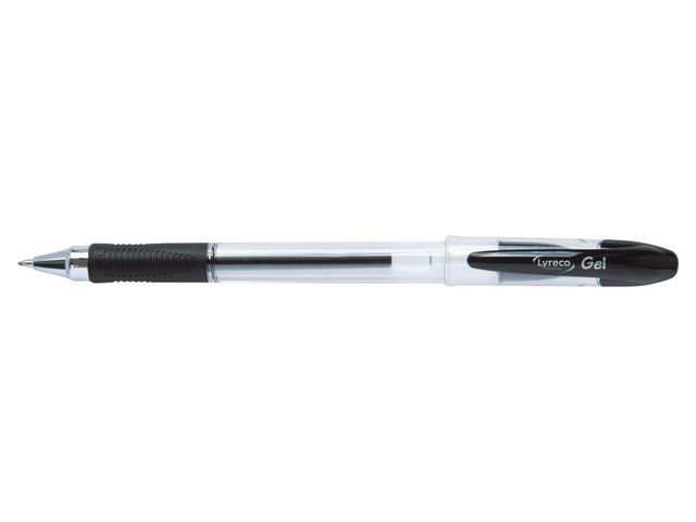 Lyreco PREMIUM Gelpenna grip 0,7mm svart, st