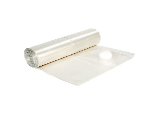 Plastsäck LD 21my transparent 65L, rulle om 50 st