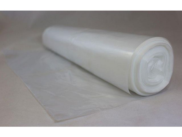Plastsäck LLD 190L transparent, rulle om 10 st