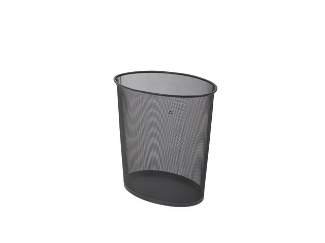 Alba Papperskorg ALBA 40L svart, st