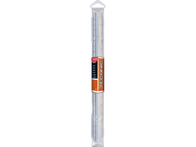 Maped Skallinjal MAPED skalor 1:20-1:125 30cm, st
