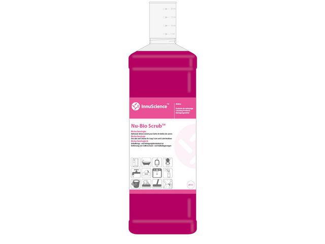 InnuScience Avkalkningsmedel Nu-Bio Scrub 1l, flaska om 1 l