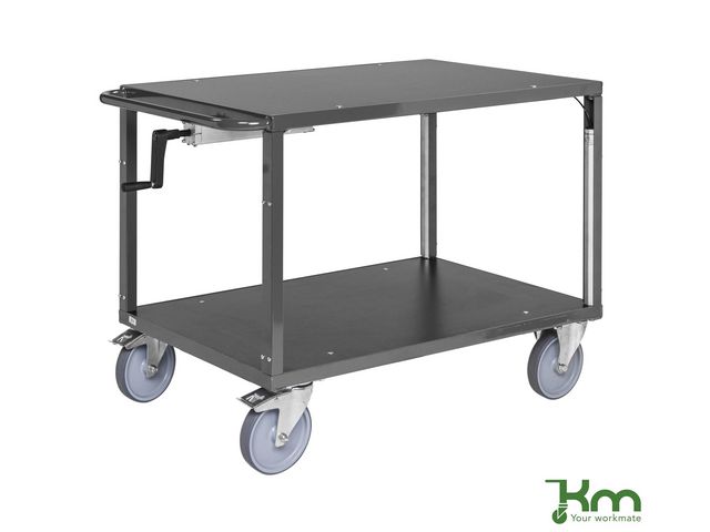 Bordsvagn med vev Ergonomisk 1000x700mm, st