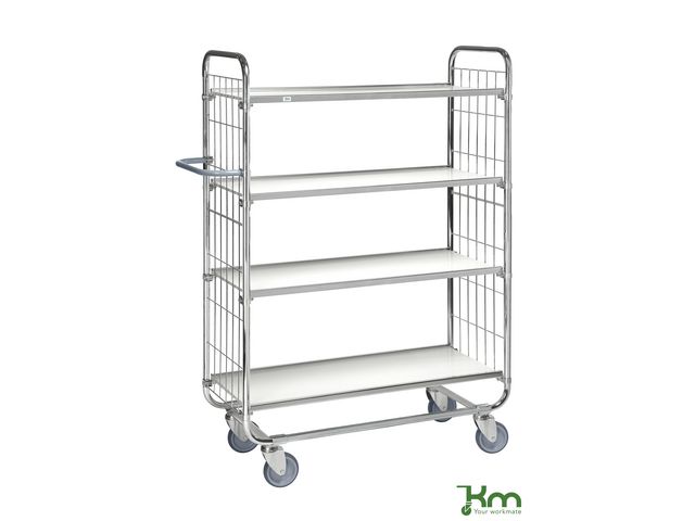 Hyllvagn 8000 4 hyllplan 1195x470x1590mm, st