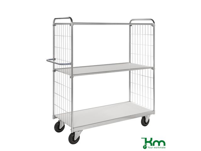 Hyllvagn 9000 3 hyllplan 1790x650x1695mm, st