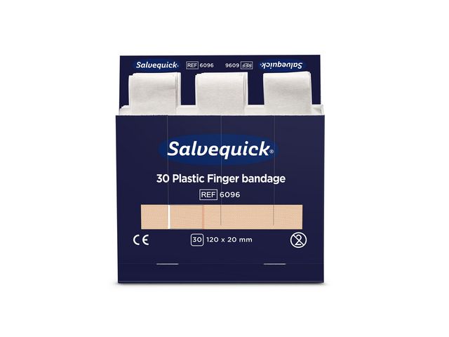 Salvequick Plåster refill lång, fp om 30 st