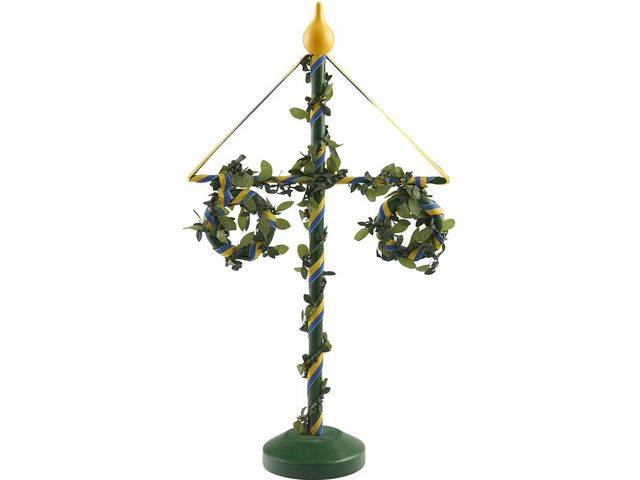 Midsommarstång trä 38cm, st