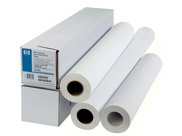 HP Inkjetpapper Q1396A 610mmx45,7m 80g, rulle om 45.7 m
