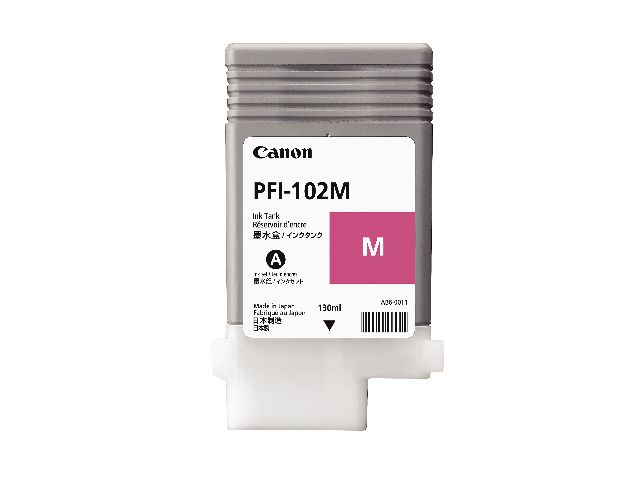 Canon Bläckpatron PFI-102M magenta, st