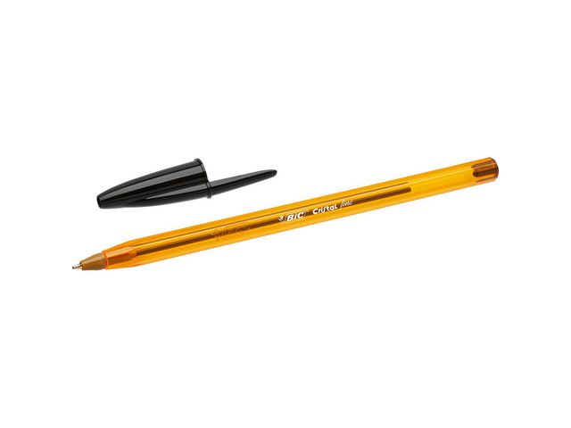 BIC® Kulpenna, Cristal® Original Fine tunn spets 0,8 mm svart, st