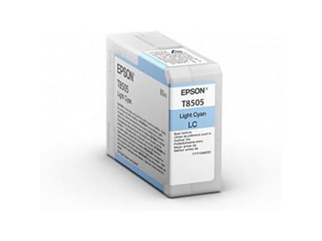 Epson Bläckpatron T850500 l-cyan, st